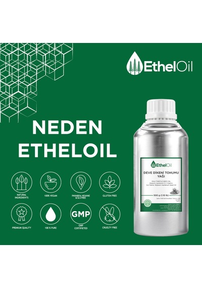 Etheloil Deve Dikeni Tohumu Yağı 500 G