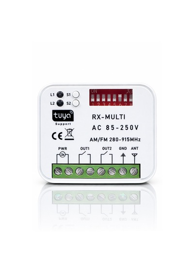 Alpsmart As865 Wi-fi Ve 433 Mhz Akıllı Tuya Destekli Bariyer, Kayar Kapı, Kepenk Kontrol Kartı Çift Kanal