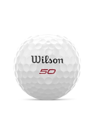 Fifty Elite Golf Topu, 12'li Paket Açık Altın