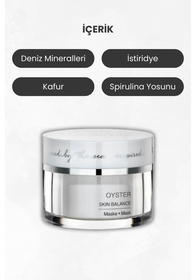 Oyster - Yağ Dengeleyici Arındırıcı Maske - 56983202