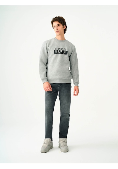 Loft Justın Koyu Gri Erkek Jean Pantolon Lf2037012 Koyu Gri