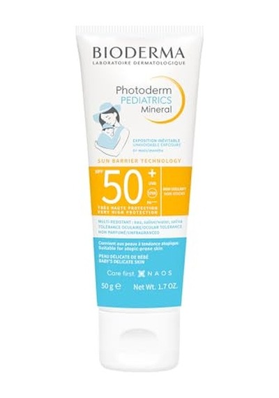 Bioderma Photoderm Pediatrics Mineral Spf50+ Yenidoğan Bebek, Çocuk Çok Yüksek Korumalı Güneş Kremi 50 Gr