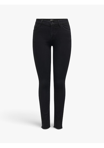 Only Onlhush Mıd Skın Ank Rw Dnm Akm188 Noos Kadın Siyah Denim Pantolon - 15336727