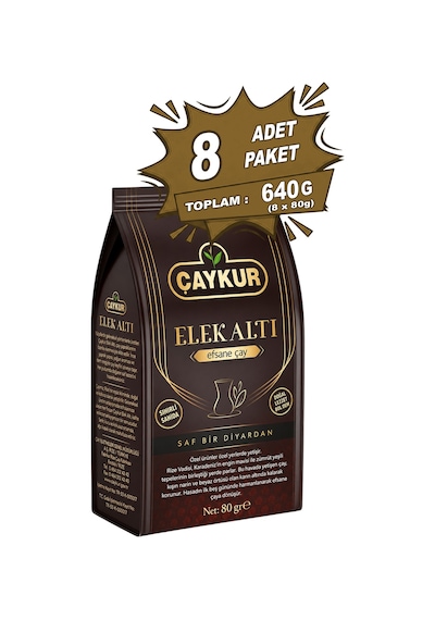 Elekaltı Çayı 80 Gr. Sekizli Paket