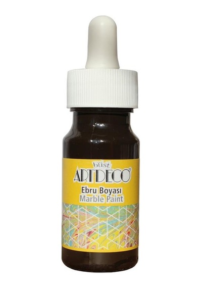 Artdeco Ebru Boyası 30ml Kahverengi - 2 Adet