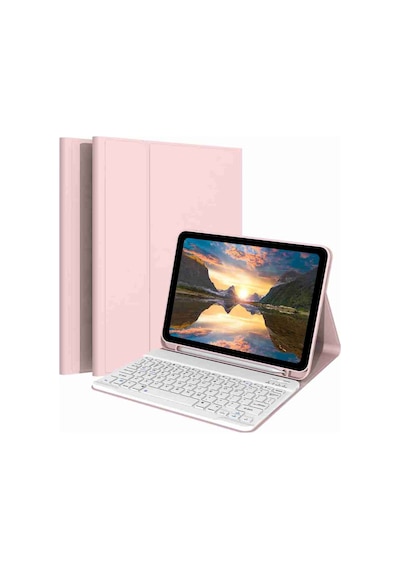 Redmi Pad Se Uyumlu 11" Klavyeli Tablet Kılıfı Klavye + Stand