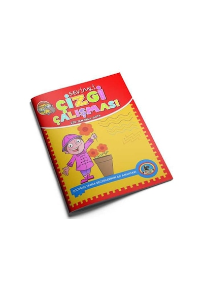 Çizgi Alıştırmaları İle Alfabe 1 Adet