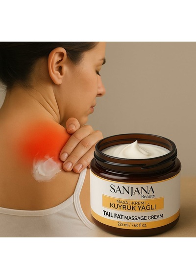 Sanjana Beauty Kuyruk Yağlı Masaj Kremi 100 Ml