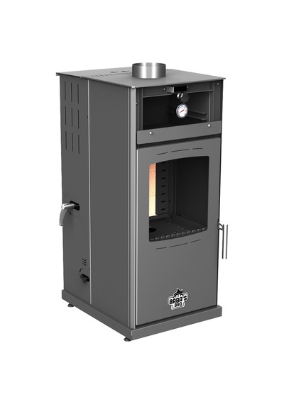 Sılver 8 Kw Kuzine/ Manuel Pelet Ve Odun Sobası / Baba's Stove
