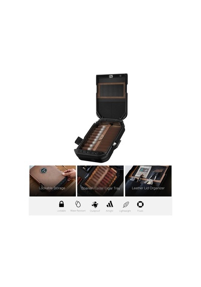 Vaultek Lifepod 2.0 Seyahat Humidoru Siyah 9's