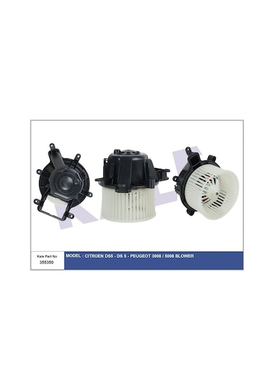 KALE 355350 KALORİFER MOTORU CITROEN DS5-DS 5-PEUGEOT 3008-5008 B