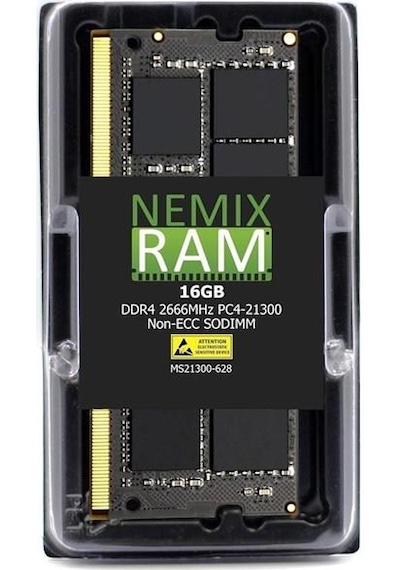 Nemıxram 16gb Ddr4 2666mhz Ecc Notebook Ram Value