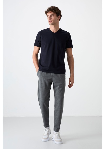 Tommy Life Barnes Antrasit Melanj Erkek Eşofman Alt - 84951 Antrasit - Melanj