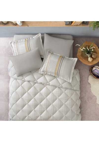 Yataş Bedding Pamena Tek Kişilik Uyku Seti - Gri (517942207)