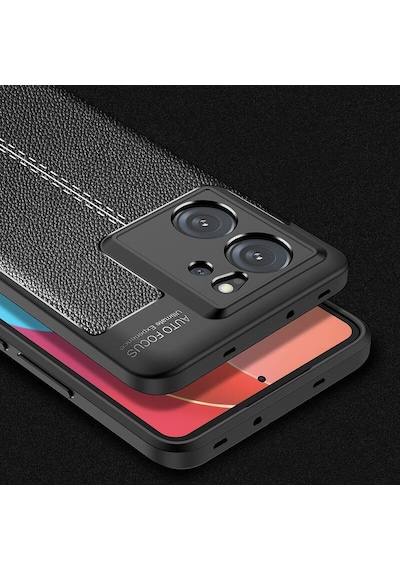 Apsuwa Xiaomi Mi 13t 13t Pro Kılıf Niss Deri Dokulu Silikon