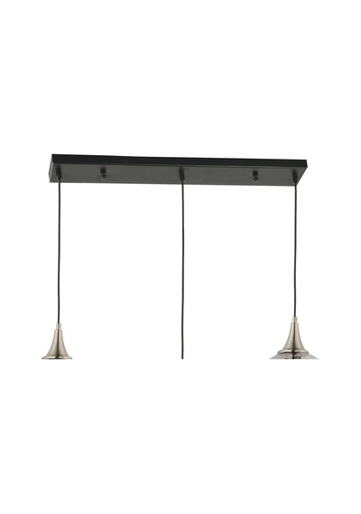Lampaluce Globo-4 Modern Yemek Masası Sarkıt Avize 3'lü 70cm Krom Krom