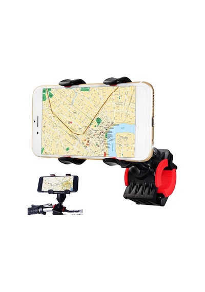 Bisiklet Telefon Tutucu Motorsiklet Telefon Tutucu Navigasyon Siyah