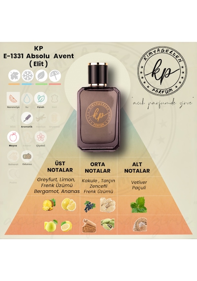 E-1331 Erkek Parfüm Edp 50 Ml Odunsu