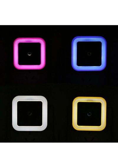 Modern Sensörlü Mini Led Gece Lambası Led Spot Pembe