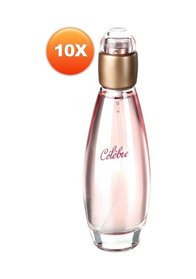 Celebre Kadın Parfüm Edt 50 Ml 10'lu Set 5050000101608 Çiçeksi