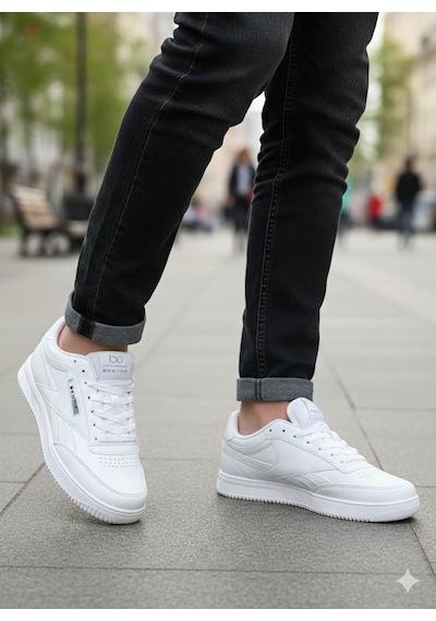 Fort 2014 Best Rahat Hafif Sneaker Spor Ayakkabı Beyaz