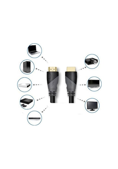 Hdmi Kablosu 4K 60Hz 19+1 Kablo 5M Metre 18Gbps 2160P