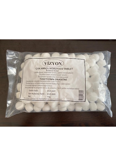Vizyon Pisuvar Tableti 1 KG