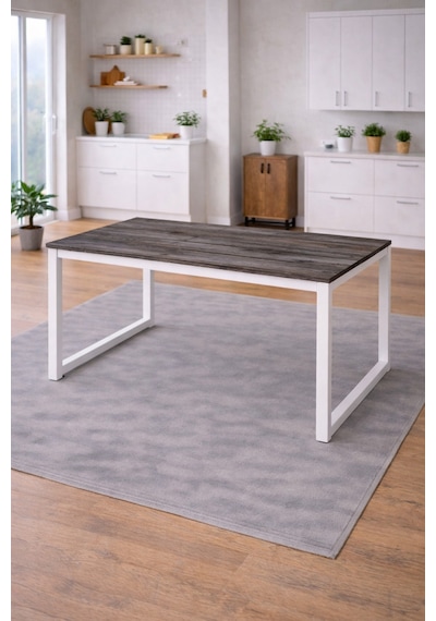 5'li Mutfak Masa Takımı, 4 Sandalye Ve 1 Masa, Yemek Odası, Bahçe Takımı, 4 Kişilik, Metal Ayaklı Masa: Siyah/beyaz - Sandalye: Beyaz 5'li Mutfak Masa Takımı, 4 Sandalye Ve 1 Masa, Yemek Odası, Bahçe Takımı, 4 Kişilik, Metal Ayaklı Masa: Siyah/beyaz - Sandalye: Beyaz