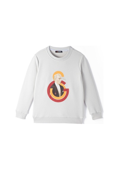 Gsstore Galatasaray Çocuk Ata Sweatshirt C251282 Gri