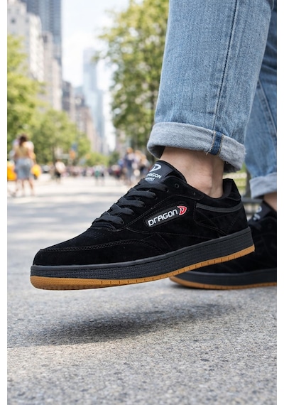 Ghattix Sneaker Yeni Sezon Erkek Spor Ayakkabı Siyah-siyah Siyah-siyah
