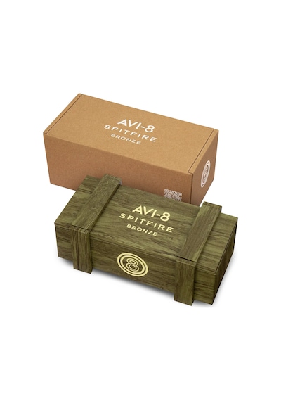 Avı-8 Spitfire Smith Av-4090-06 Otomatik Erkek Kol Saati Bronz
