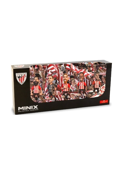 Minix 5'li Figür 7 Cm Athletic Bilbao Simon - Villalibre - Williams - Williams Jr. - Muniain Futbol Yıldızı