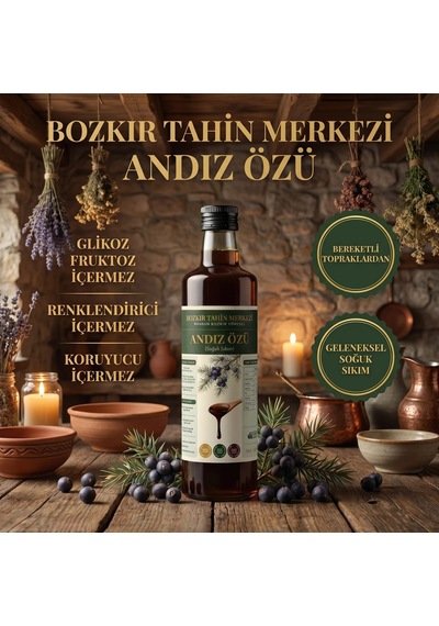 Bozkır Tahin Merkezi Soğuk Pres Andız Özü 700 G