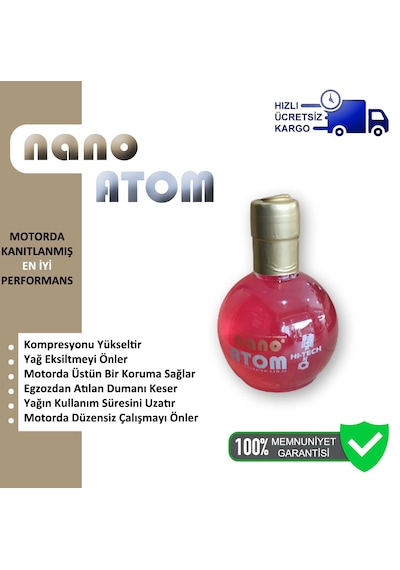 Nano Atom Duman Kesici Motor Koruyucu