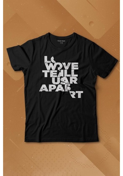 Kendim Seçtim Joy Division Love Will Tear Us Ian Curtıs Baskılı Tişört Çocuk T-shirt 001