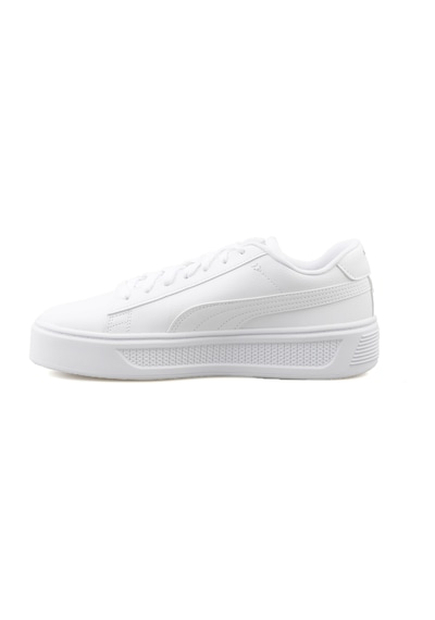 Puma Smash Platform Kadın  Beyaz / Gri Sneaker