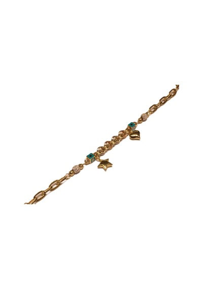 14 Ayar Altın Charm Model Bileklik Sarı Altın