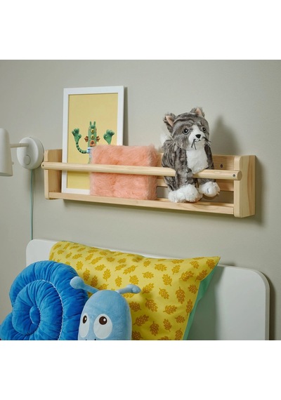 Ikea Lılleplutt Peluş Oyuncak Gri - Siyah - Beyaz