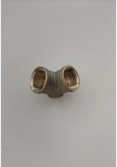 1/2'' Klepsan Sarı Pirinç İkili Ye Çatal 1/2'' - 2 Adet 1/2"