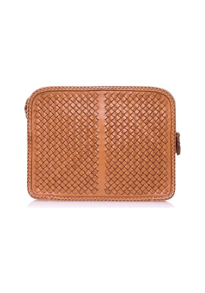 GÖN Gön Handmade Kadın Çapraz Askılı Çanta Camel