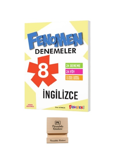 Fenomen Lgs 8. Sınıf İngilizce Fenomen Denemeler + Telefon Standı