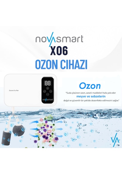 X06 Ozon Cihazı - Meyve, Sebze Ve Hava Sterilizasyonu Beyaz