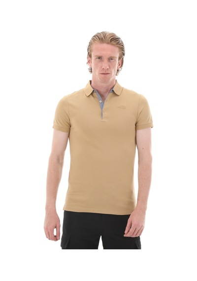 The North Face F00Cev4Lk51-R M Premıum Polo Pıquet-Eu Erkek T-Shirt Sarı 001