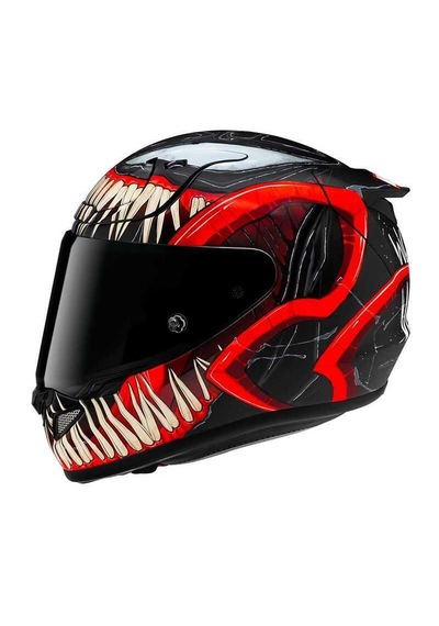 Hjc Motosiklet Kaskı - Rpha12 Kask Venom 3 Marvel Mc1sf - L Çok Renkli