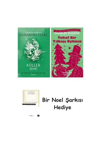 Ölümcül Oyuncaklar 2. Kitap - Küller Şehri + Tuhaf Bir Yılbaşı Öyküsü + Bir Noel Şarkısı