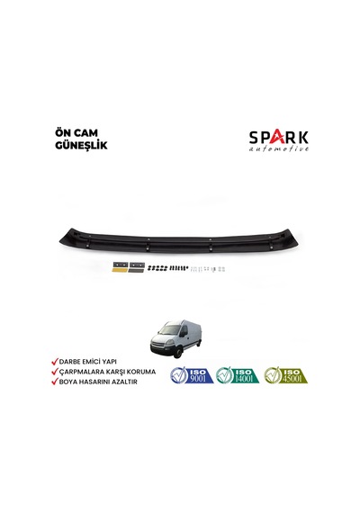 Opel Movano 1997-2010 Yıl Aralığı Uyumlu Ön Cam Güneşlik