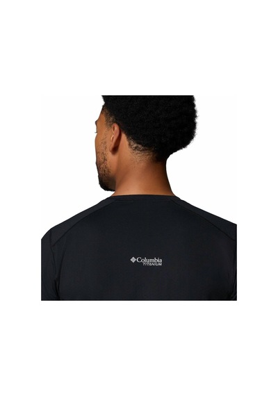 Columbia Diamond Peak Pro Erkek Teknik Kısa Kollu Tişört-9274 Siyah