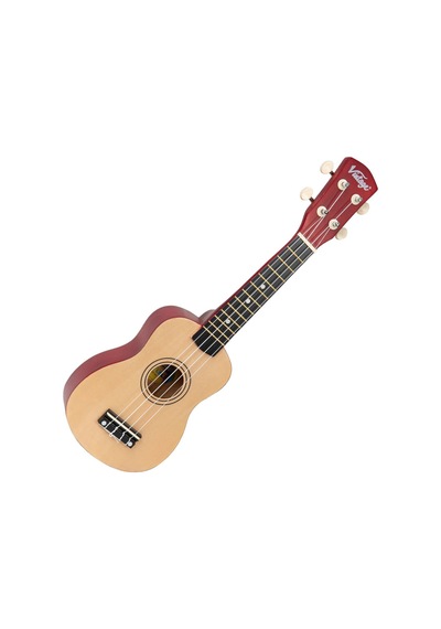Vintage Laka Rainbow Soprano Ukulele - Natural