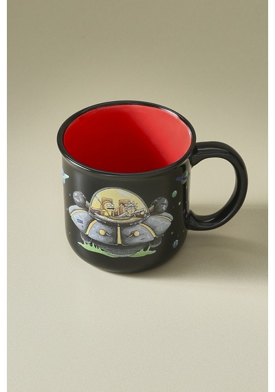 Karaca Rıck And Morty Siyah Kupa 400 Ml