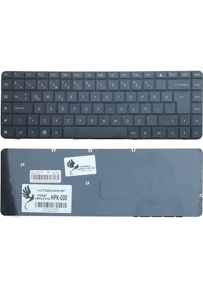 HP Uyumlu 9Z.N4SSF.10U, 9Z.N4SSF.11D Klavye (Siyah)